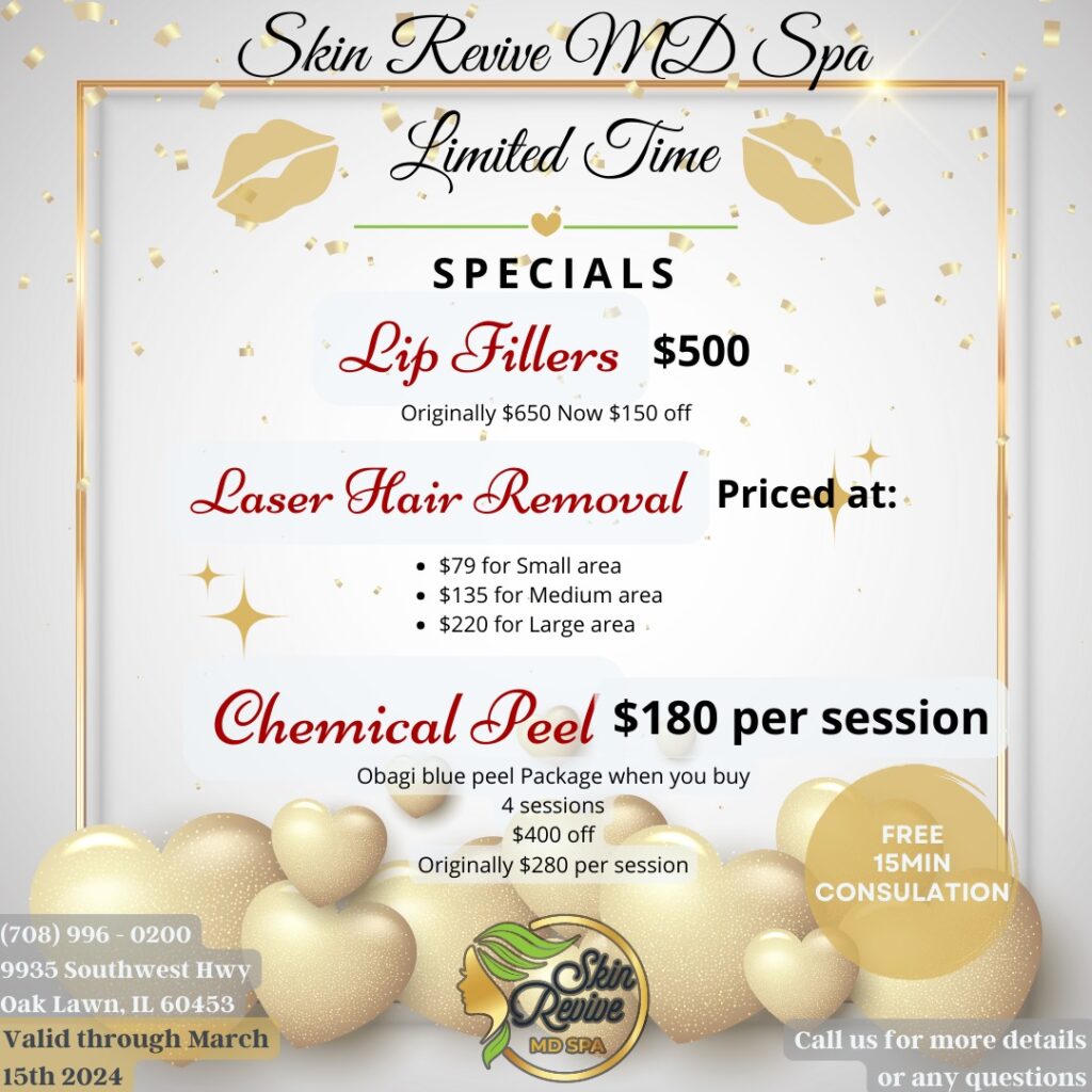 Skin Revive Med Spa, Oak Lawn, IL Limited time Deal