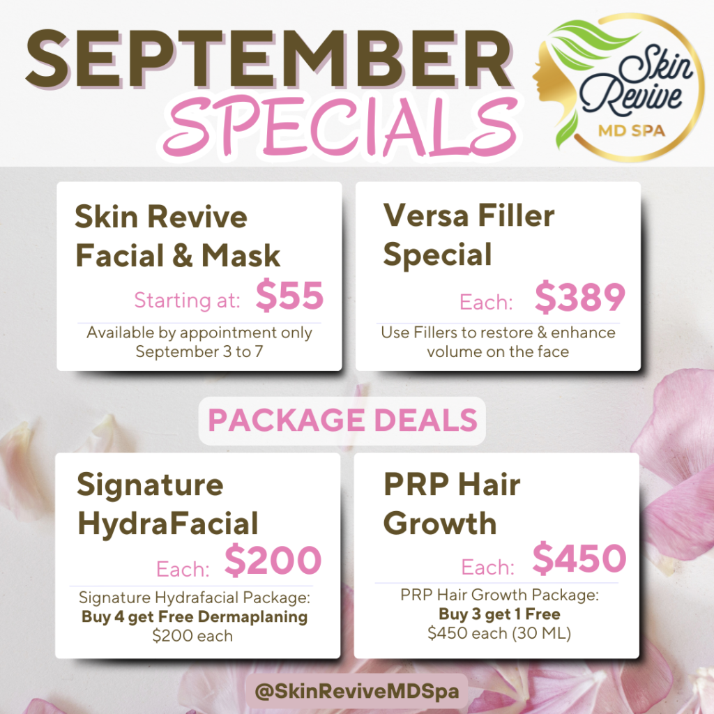 Monthly Specials