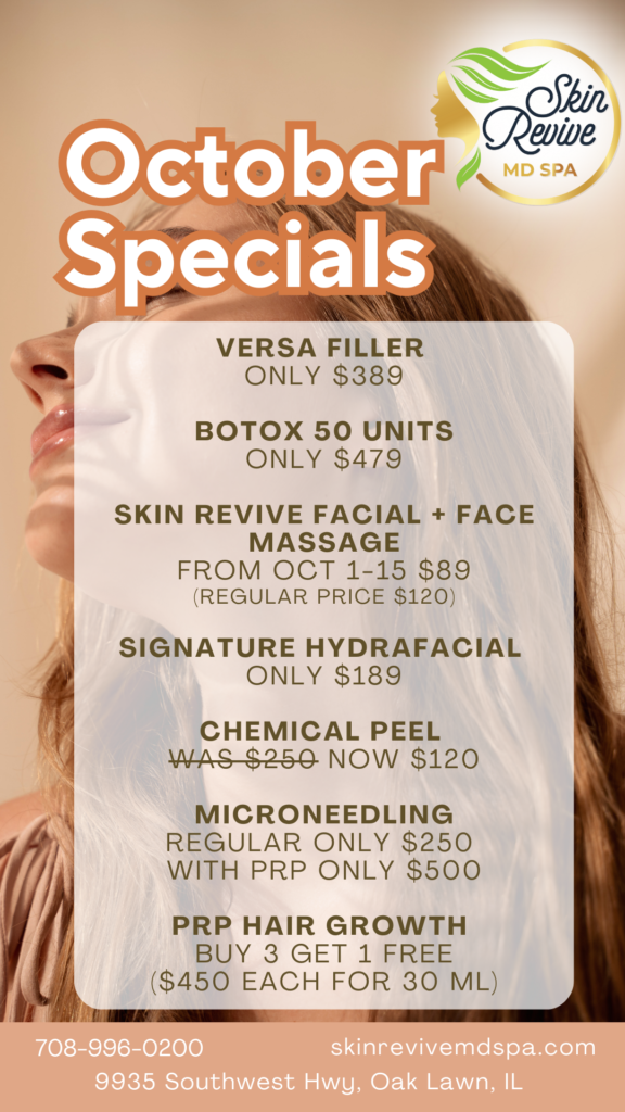 SKIN REVIVE MD SPA - Medical Spa near me | Palos Park, IL | Chicago Ridge, IL | Bridgeview, IL